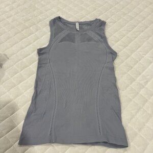Athleta Oxygen Seamless Grey Tank Size S